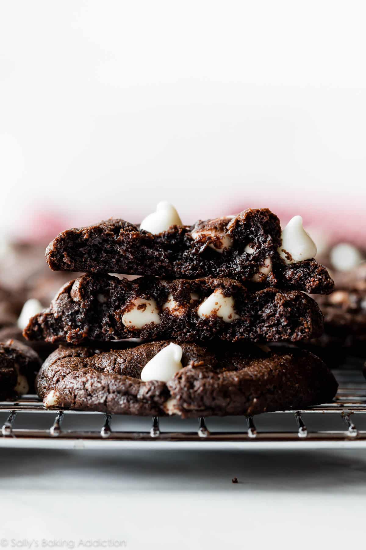 inside out chocolate chip cookies