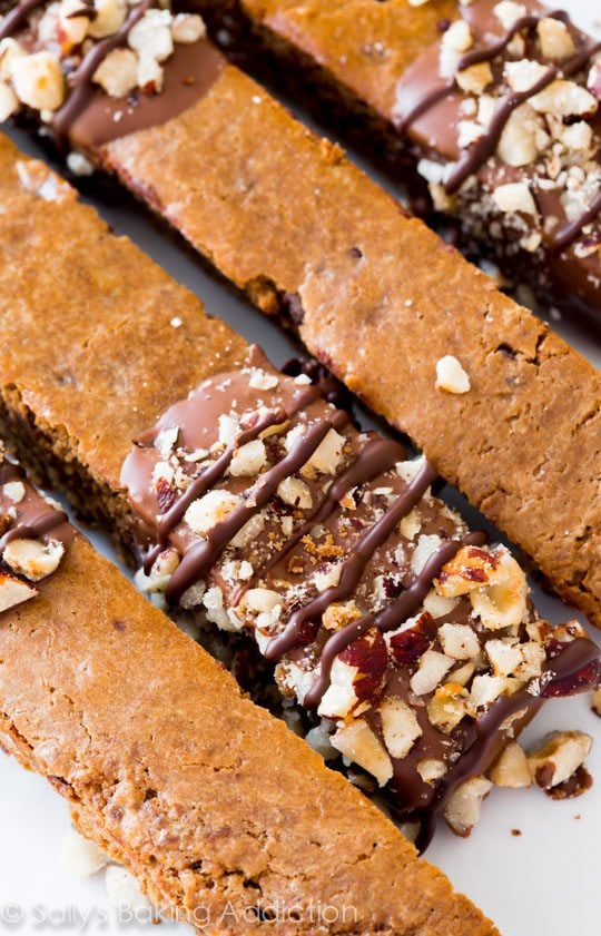 mocha chip biscotti