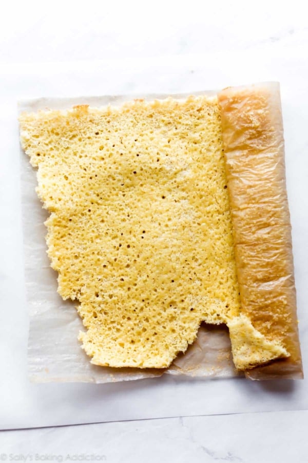 ruined sponge cake