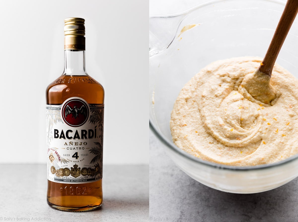 rum cake batter