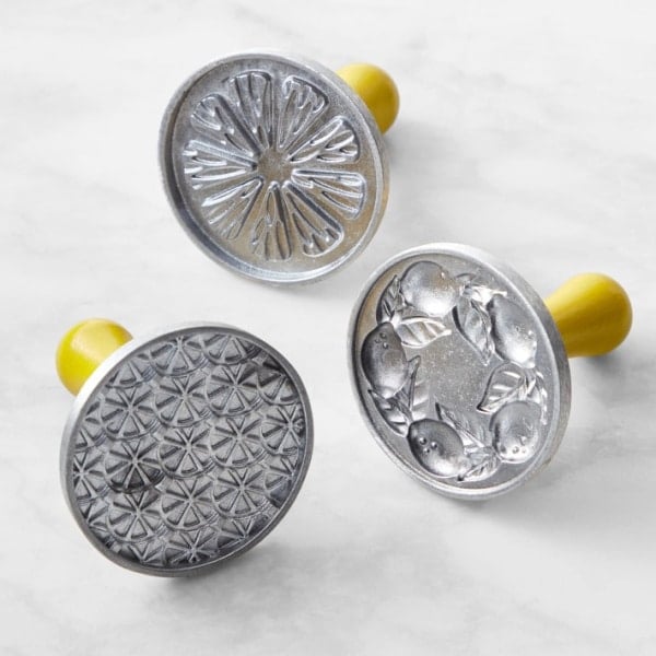 citrus cookie stamps.